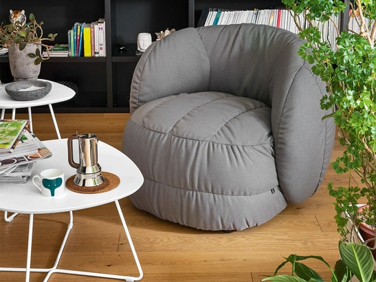 Tavolino Ciop laccato bianco di Connubia