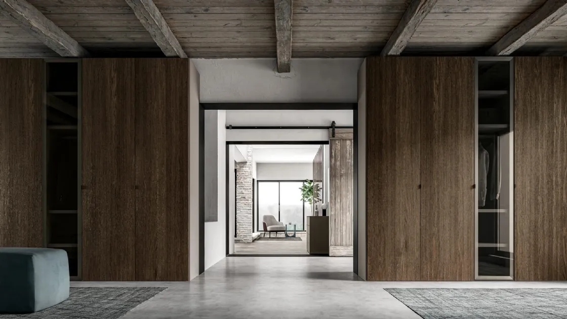 Armadio con ante battenti Nocta 02 di SantaLucia