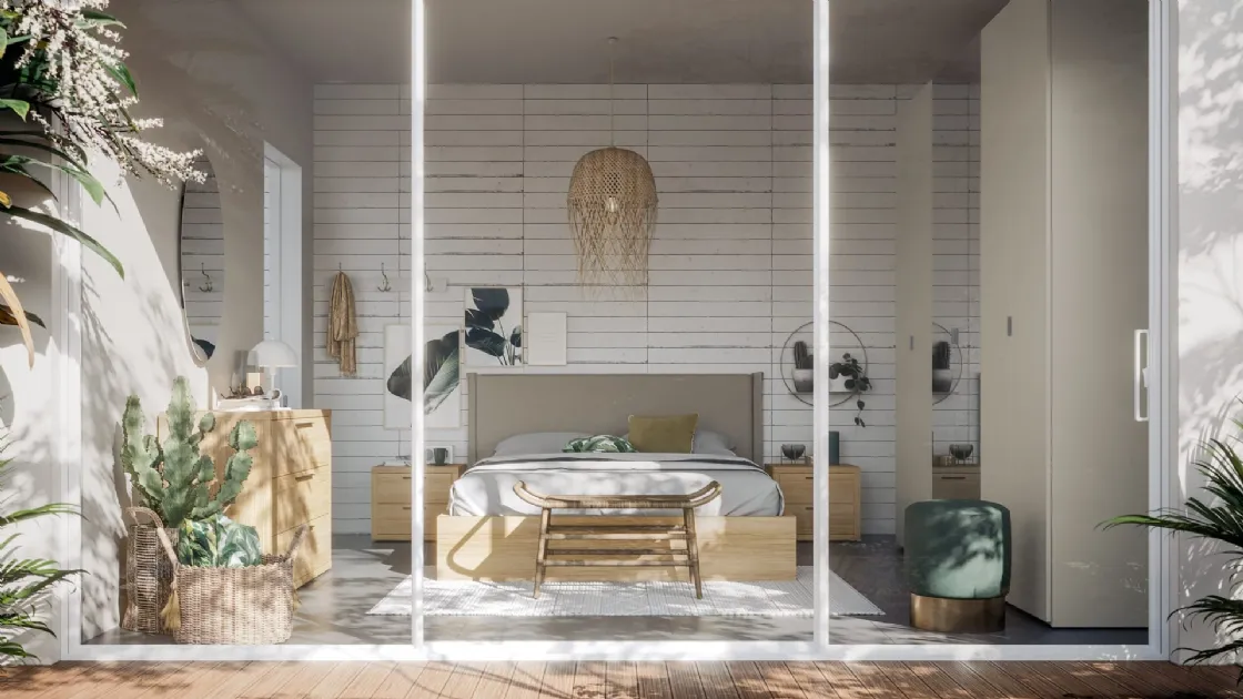 Armadio con ante battenti Pratico 05 di SantaLucia