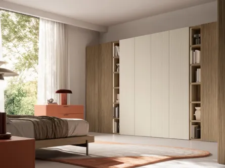 Armadio angolare Liscia Battente 03 di SantaLucia