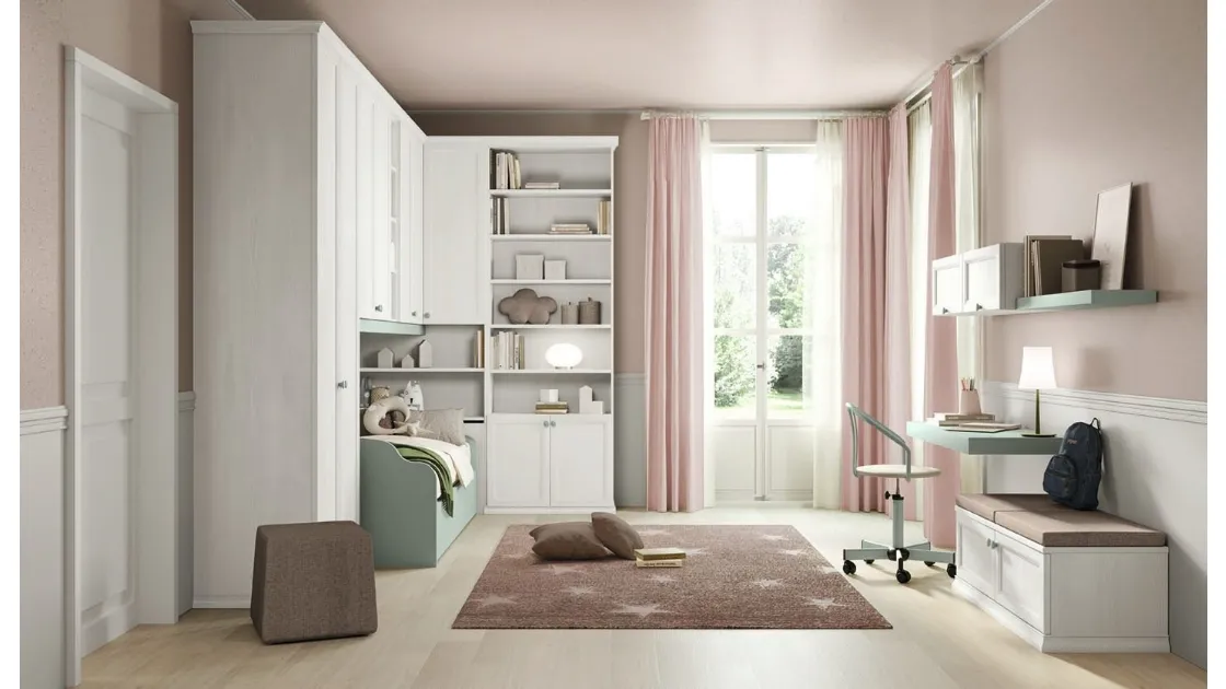 Cameretta a ponte Arcadia AC029 di Colombini Casa