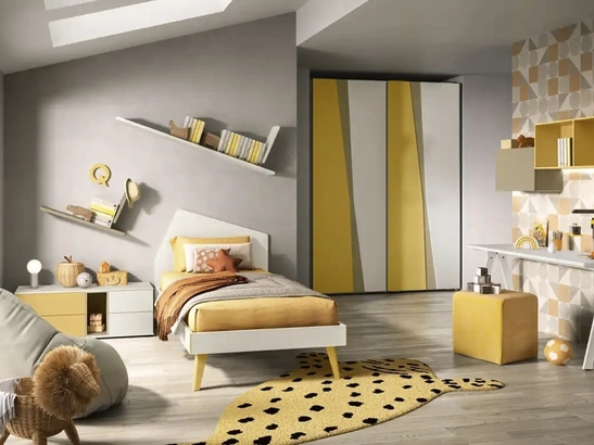 Cameretta componibile K101 di Moretti Compact Camerette