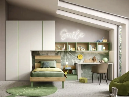 Cameretta a ponte K104 di Moretti Compact Camerette