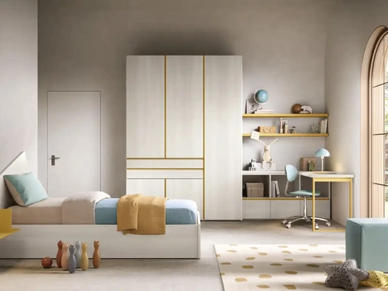 Cameretta componibile K113 di Moretti Compact Camerette