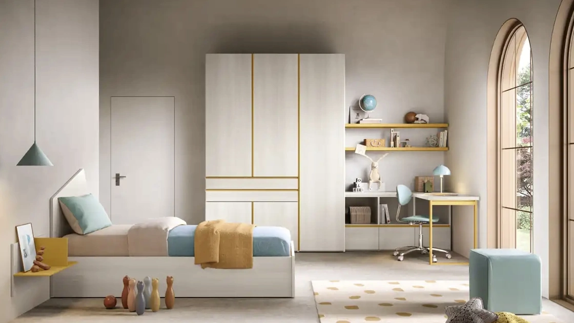 Cameretta componibile K113 di Moretti Compact Camerette