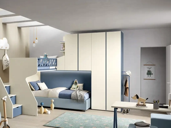 Cameretta K123 di Moretti Compact Camerette