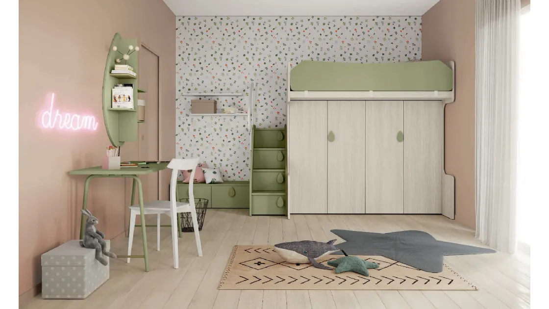 Cameretta Volo Kid C032 di Colombini Casa