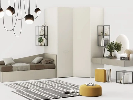 Cameretta componibile YGAA di Moretti Compact Camerette