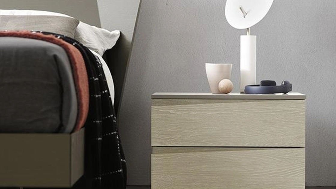 Comodino Line in Frassino di Mobilgam