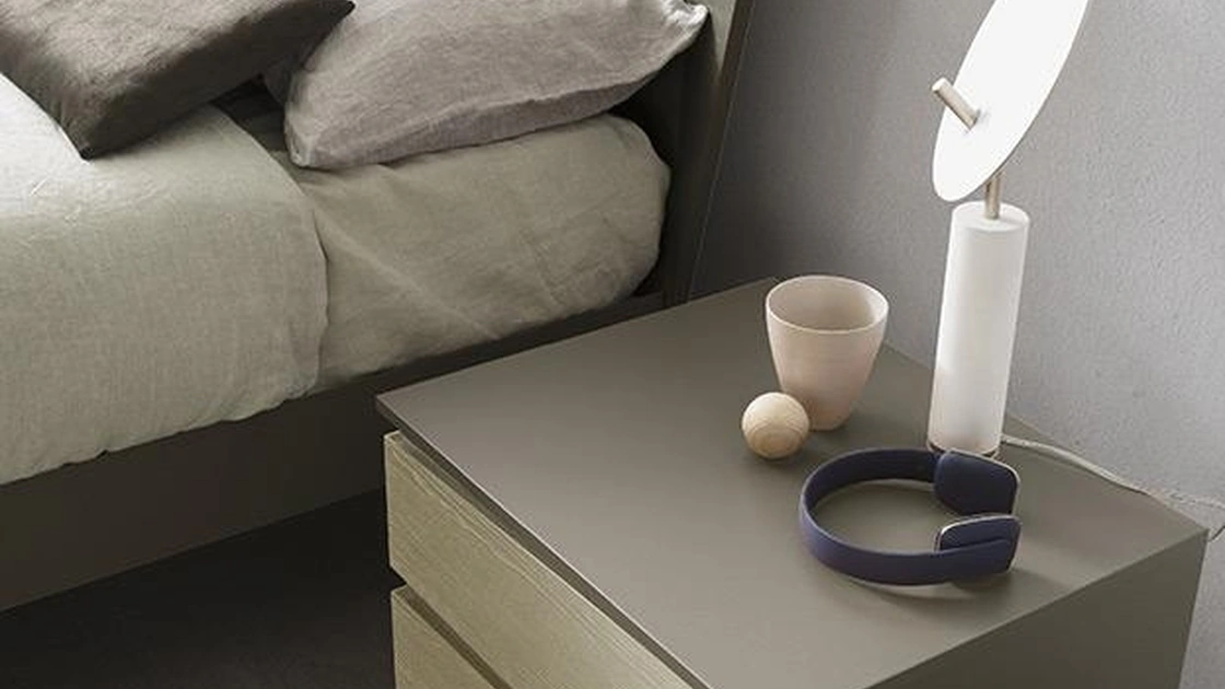 Comodino Line in Frassino di Mobilgam