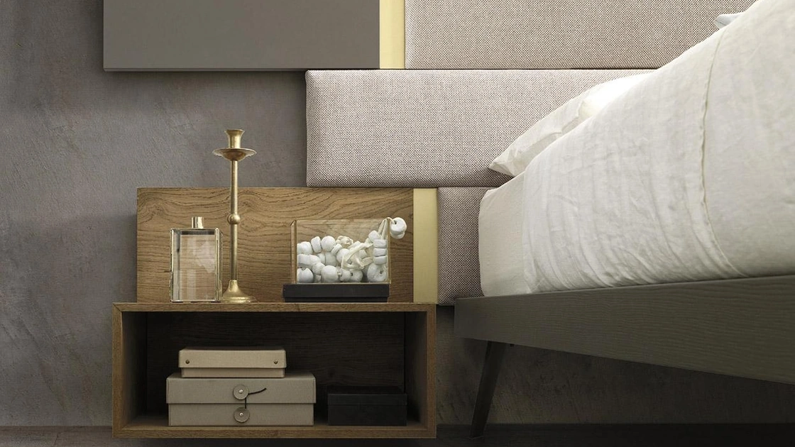 Comodino in frassino Regolo di Mobilgam