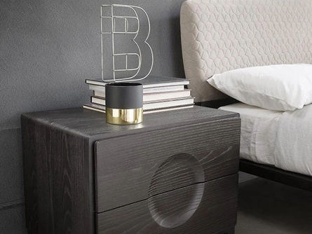 Comodino Ring in legno di Mobilgam