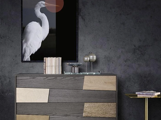 Comò Scacco in legno di Mobilgam