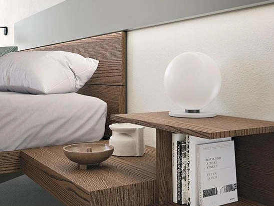 Comodino Scarabeo in frassino di Mobilgam