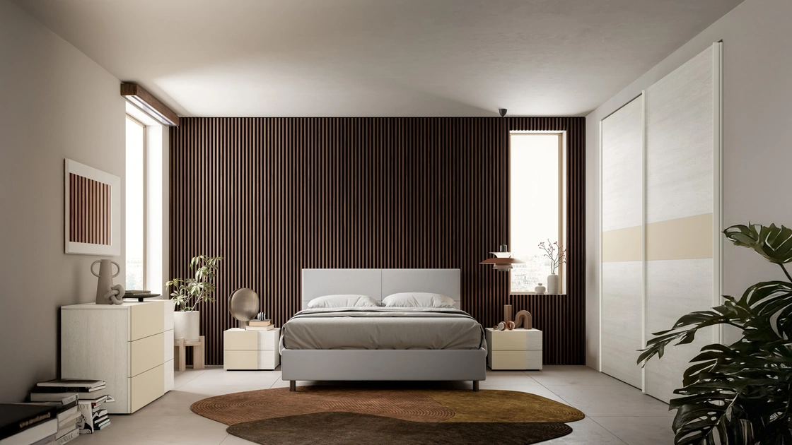 Letto con contenitore Bora di SantaLucia