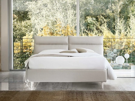 Letto con contenitore Cefalù di Noctis