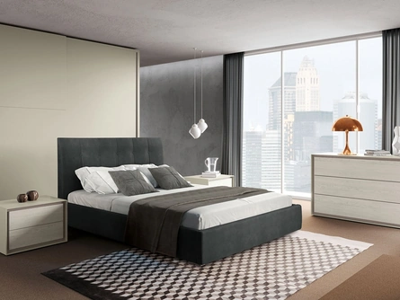 Letto Cristiana con box contenitore di Adriatica