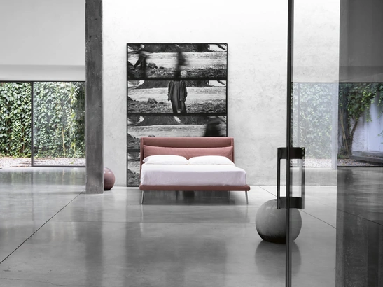 Letto imbottito Eddie di Noctis