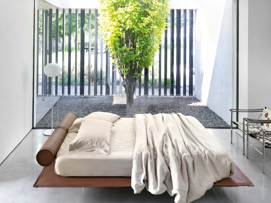 Letto Flamingo Leather di Noctis