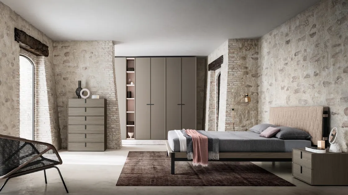 Letto con testiera Adam di SantaLucia