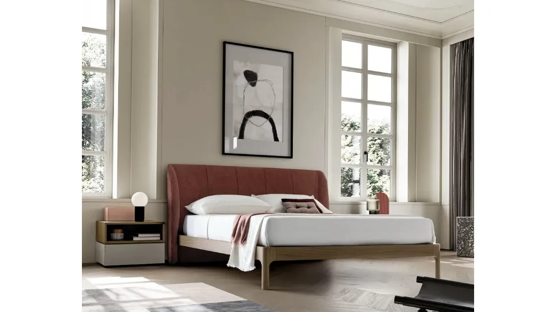 Letto in tessuto Scirocco di SantaLucia