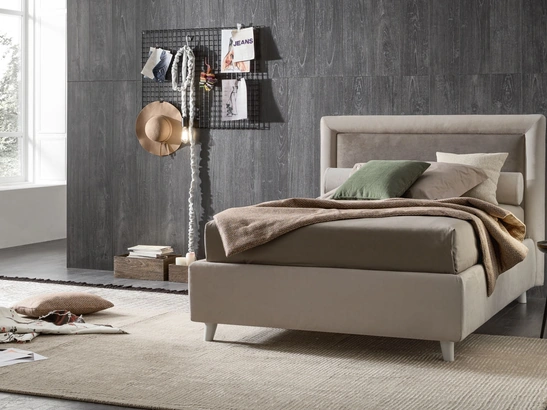 Letto imbottito Chloe di V&Nice