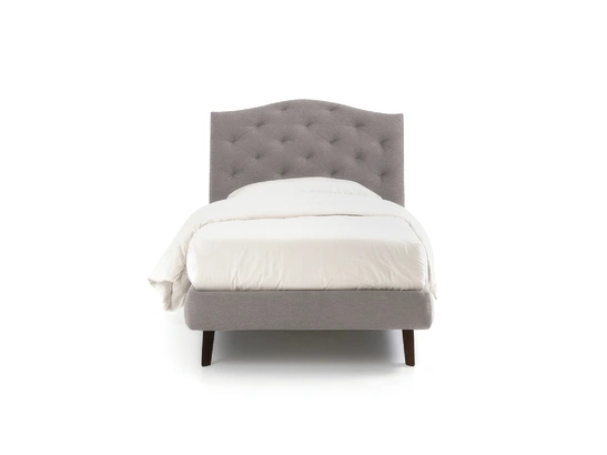 Letto singolo Lyle Capitonné di Noctis