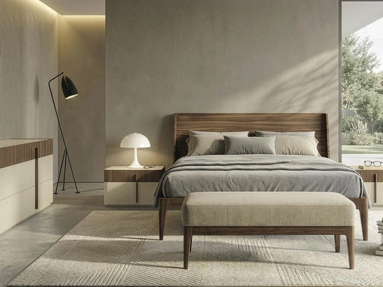 Letto con testiera Talitha di Fasolin