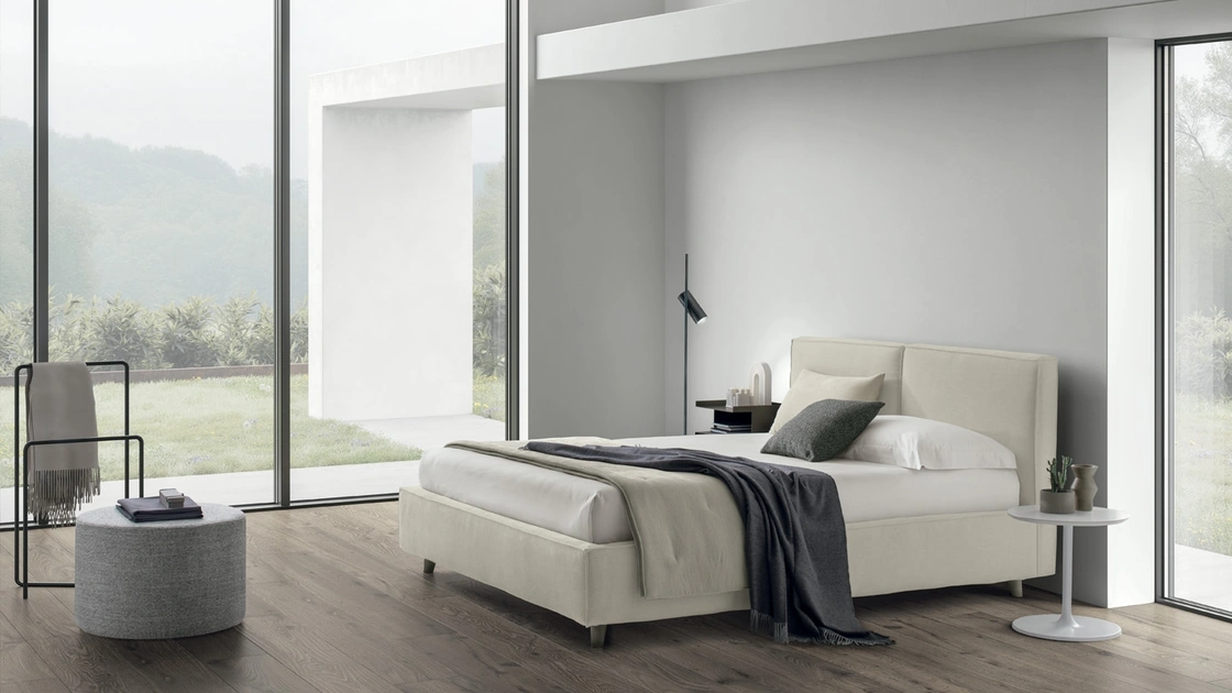 Letto con box contenitore Vega Duo Slim di V&Nice