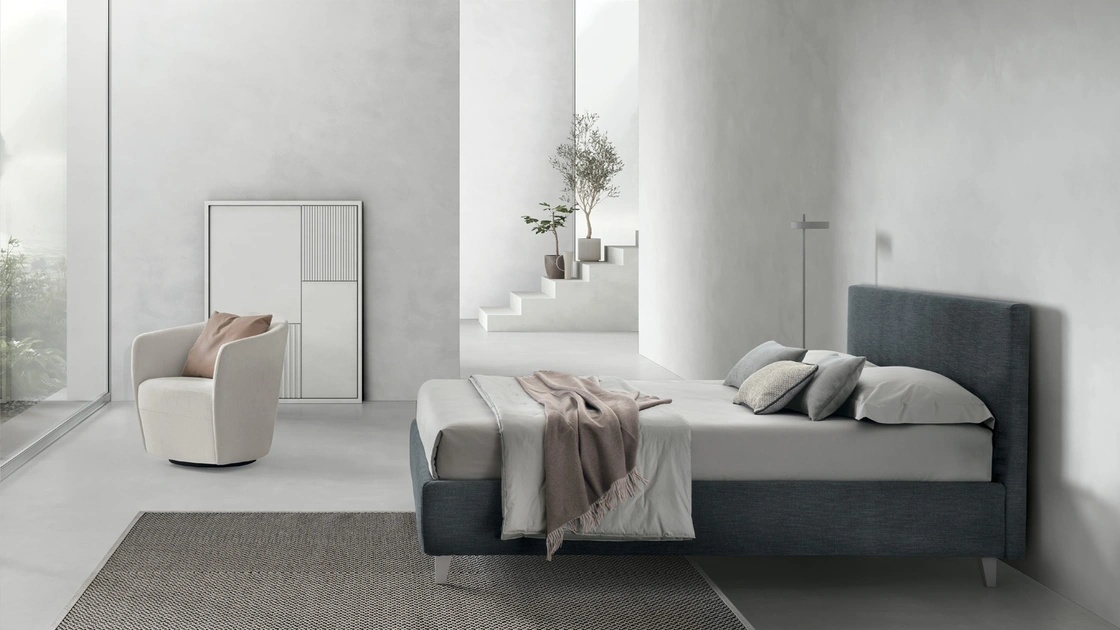 Letto con testiera Sander di V&Nice