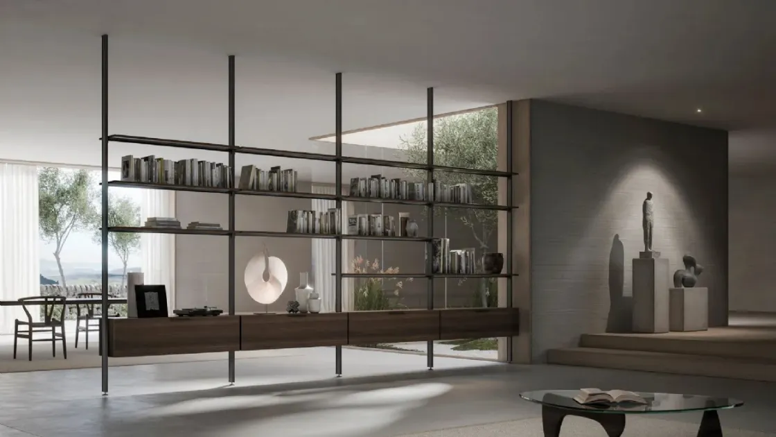 Libreria Karin a soffitto di Doal