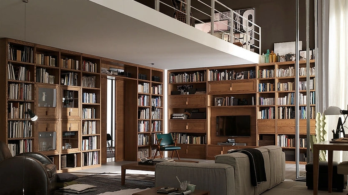 Libreria Tea Legno di Fasolin