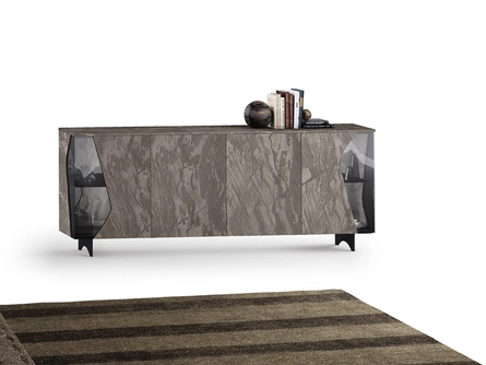 Madia 07-1 in materico con inserti in vetro di Corso 11