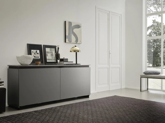 Madia Horizon Complanare 981 in laccato opaco di Mobilgam