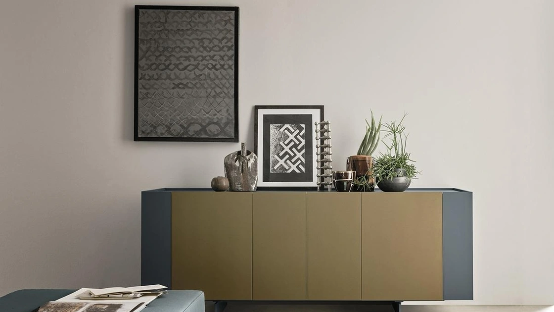 Madia Horizon Joy 969 in laccato opaco di Mobilgam