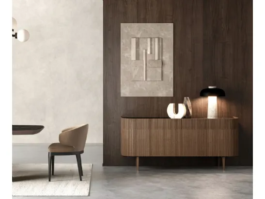 Madia Icon in noce cannettato di Fasolin