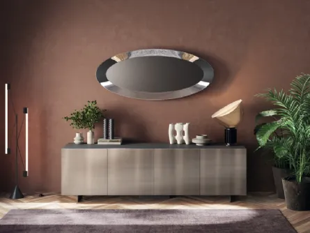 Madia Sideboard 07 in vetro dogato di Scavolini