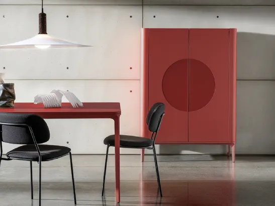 Madia Slim Moon in MDF laccato di Sovet