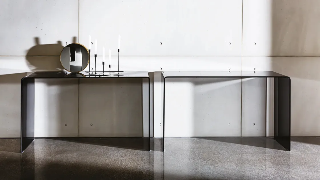 Mobile ingresso Hall Bridge in vetro curvato di Sovet