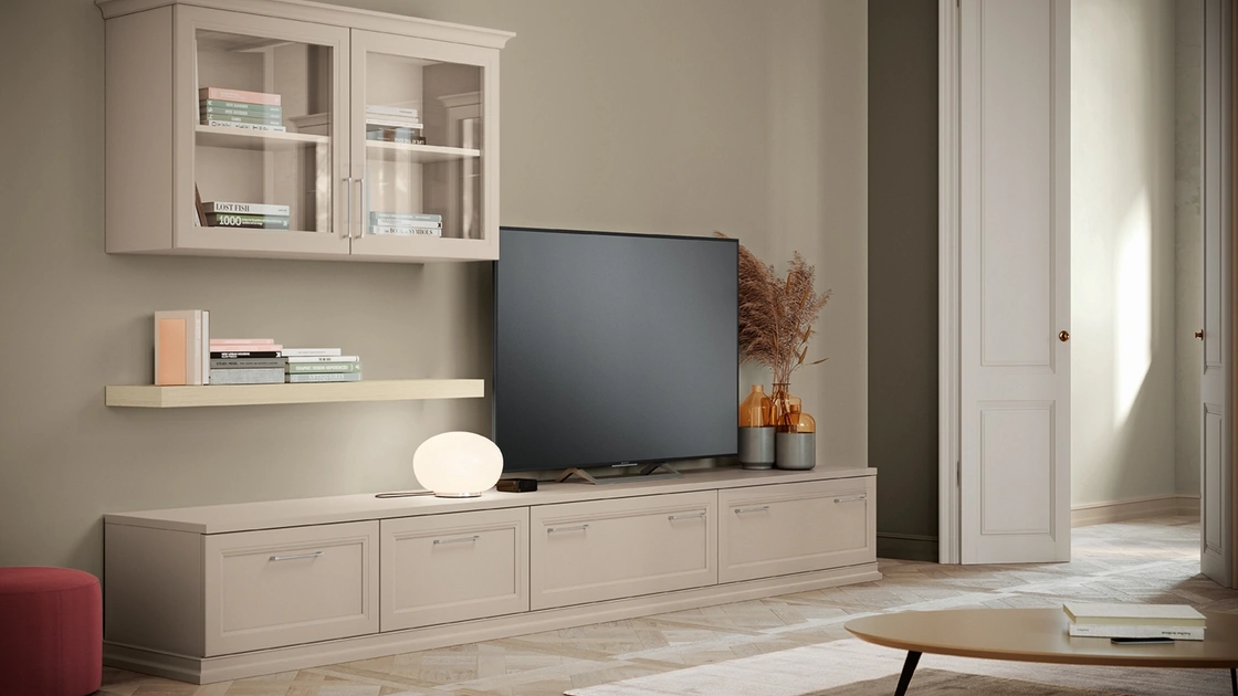 Parete Attrezzata Arcadia AS010 di Colombini Casa