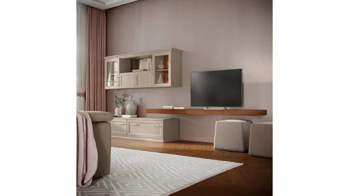 Parete Attrezzata Arcadia L011 di Colombini Casa