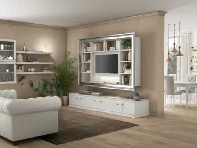 Parete Attrezzata Arcadia L012 di Colombini Casa