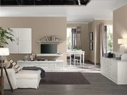 Parete Attrezzata Arcadia L021 di Colombini Casa