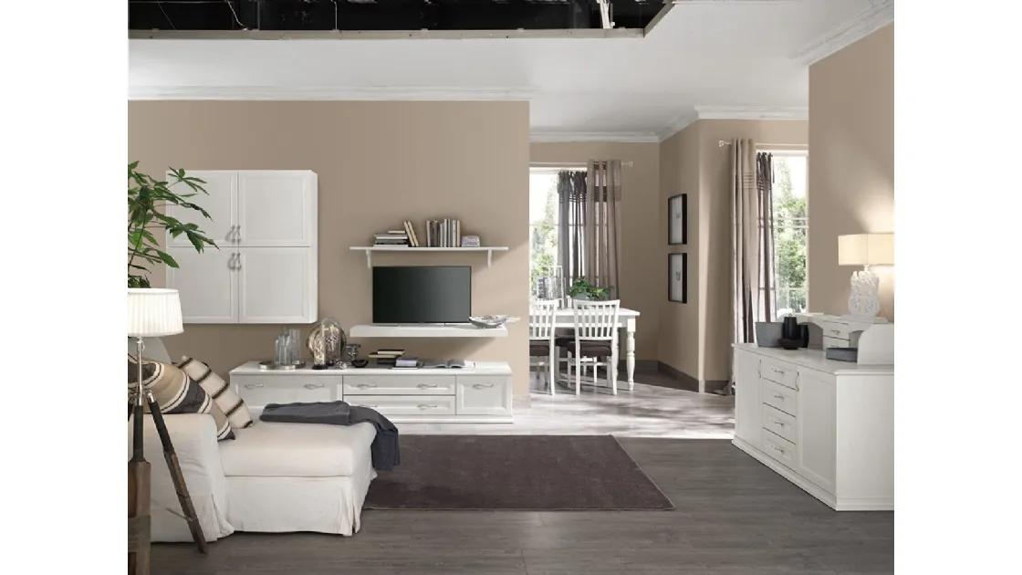 Parete Attrezzata Arcadia L021 di Colombini Casa