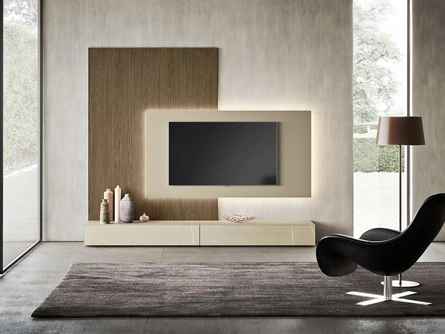 Parete Attrezzata Composizione Horizon 1005 di Mobilgam