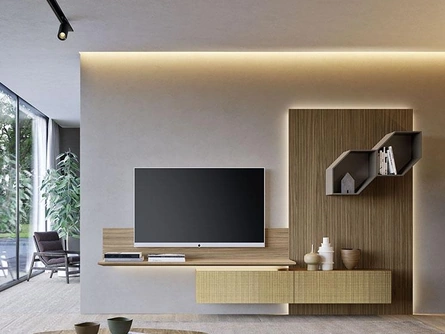 Parete Attrezzata Composizione Horizon 1006 di Mobilgam