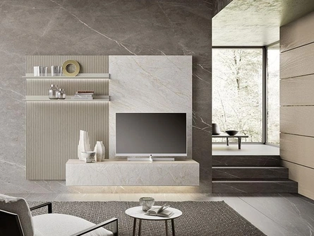 Parete Attrezzata Composizione Horizon 1007 di Mobilgam