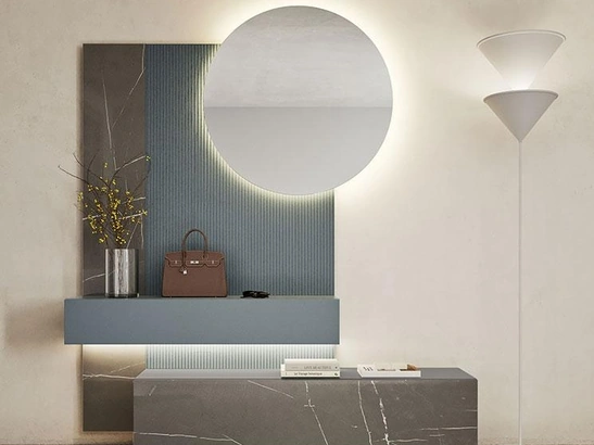 Parete Attrezzata Composizione Horizon 1008 di Mobilgam