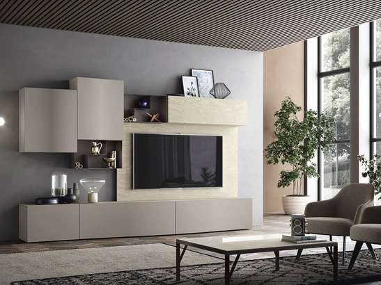 Parete Attrezzata Soggiorno 02-2 di Corso 11