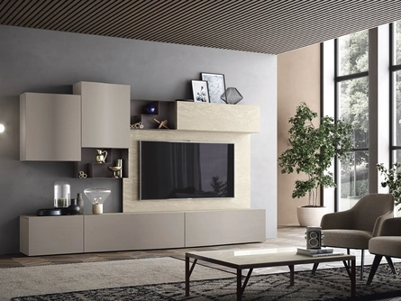 Parete Attrezzata Soggiorno 02-2 di Corso 11